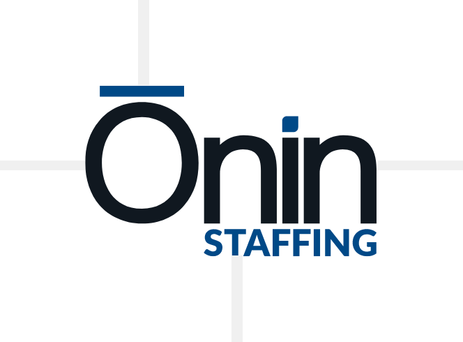 Onin Staffing primary logo clearspace