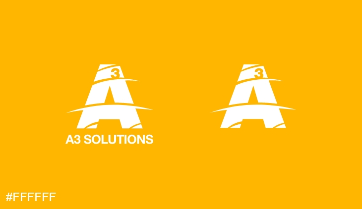 A3 Solutions variant logo on dark background