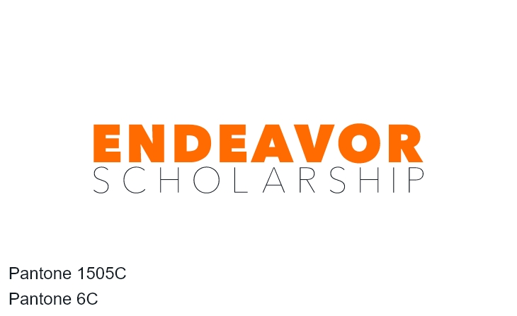 Endeavor Scholarship logo on light background