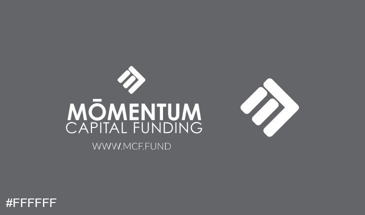 Momentum Capital Funding variant logo on dark background