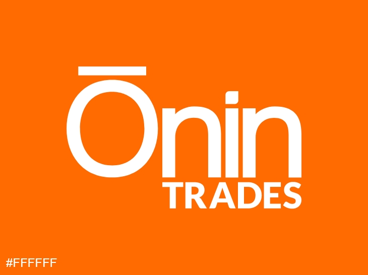 Onin Trades logo on dark background