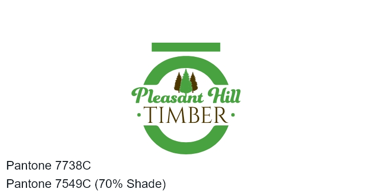 Pleasant Hill Timber primary logo on light background